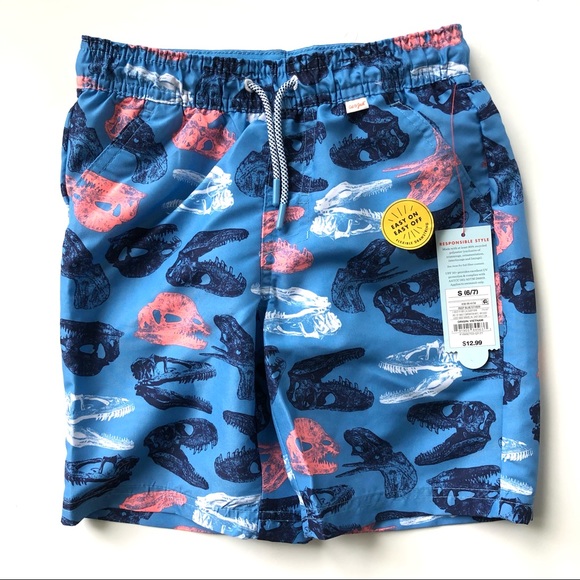 Cat & Jack Other - NWT Cat & Jack Dinosaur Swim Trunks
